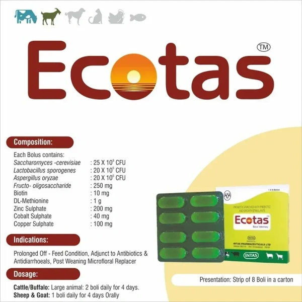 INTAS ECOTAS BOLUS (1X8)
