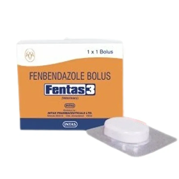 INTAS FENTAS BOLUS – Effective Anthelmintic Solution - 3GM