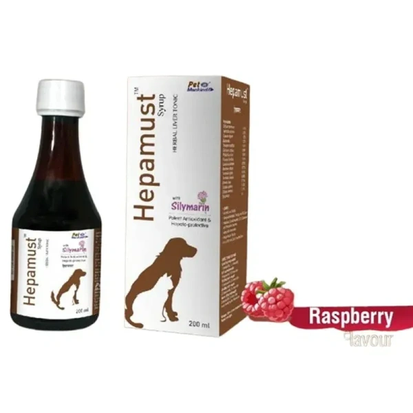 VET MANKIND HEPAMUST SYRUP FOR DOG AND CAT 200ML