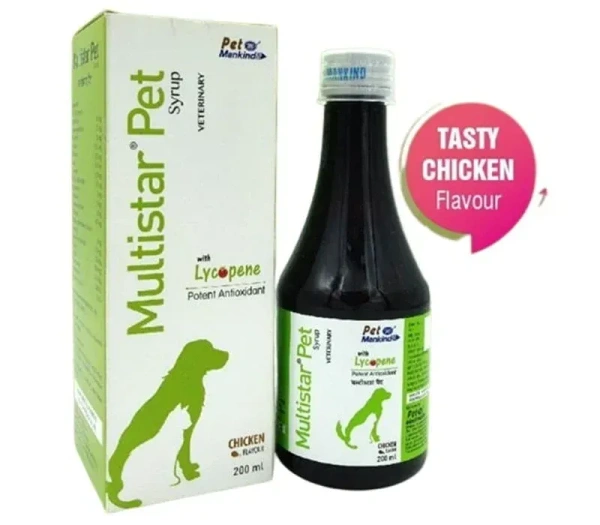 VET MANKIND MULTISTAR PET SYRUP – FOR DOG AND CAT (200ML)