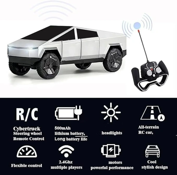 Cyber Truck RC Car – 2.4GHz All-Terrain High Speed Remote Control Car