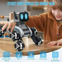 8WD PRO Remote Control Robot Dog RC Car | 8x8 Wheel Drive Gesture Sensor Stunt Car – 2.4GHz Double Sided