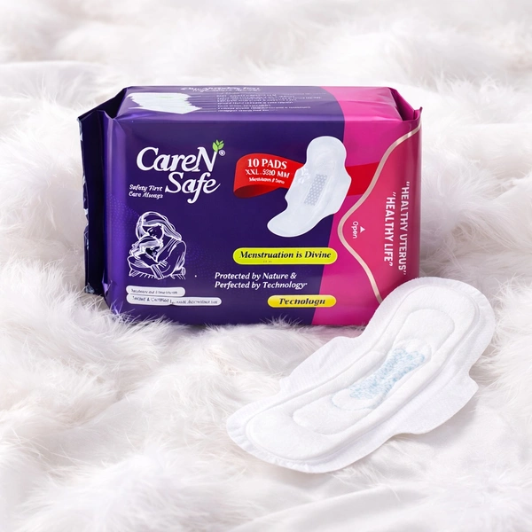 CareNsafe Sanitary Napkins (Pack Of 10) - XXL