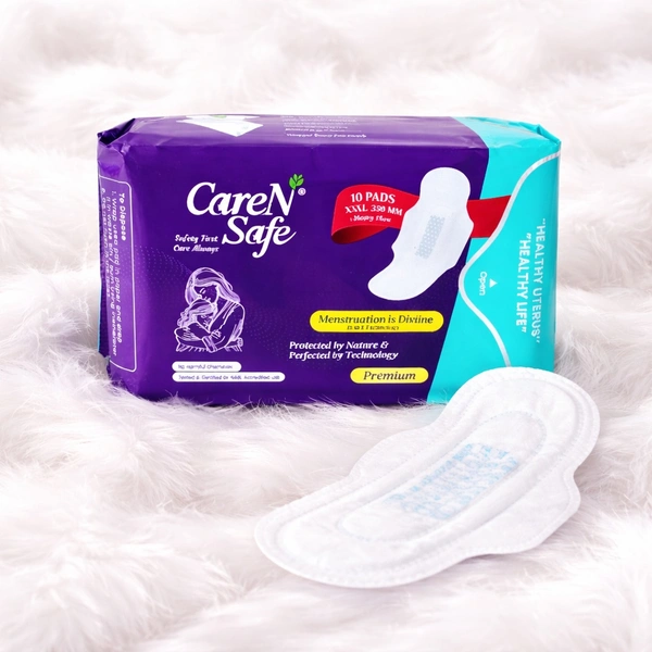 CareNsafe Sanitary Napkins (Pack Of 10) - XXXL