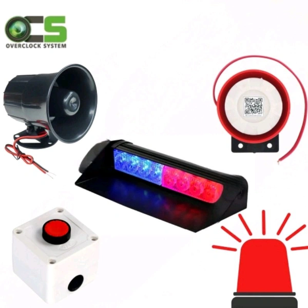 Ocs EMERGENCY SIREN KIT WITH FLASHER