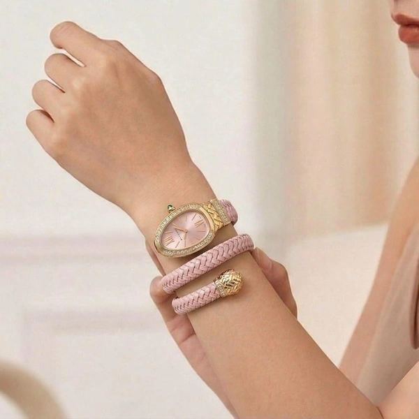 Snake watch - pink