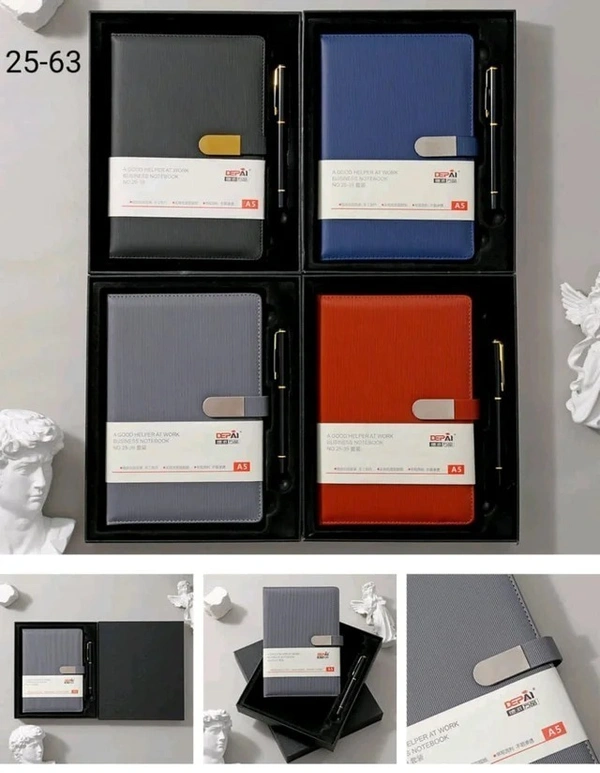  Magnet A5 Gift Set With Metal Pen