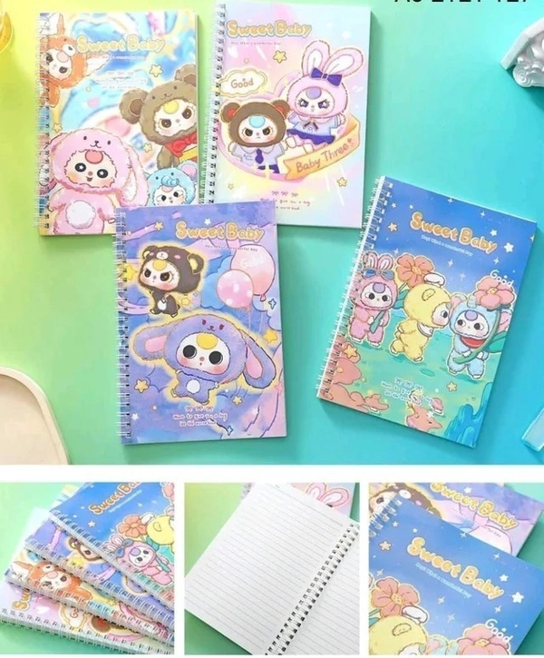  Spiral 80pg Diary