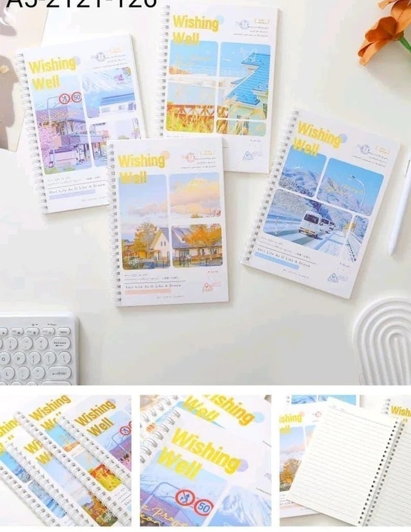 Spiral A5 80pg Diary