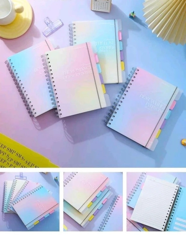Spiral A5 248pg Subject Book
