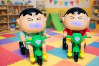 shinchain at bicycle ( toy)