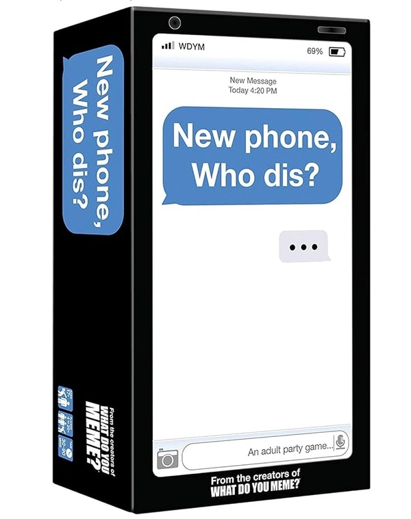 WHAT DO YOU MEME? New Phone, Who Dis? - Adult Party Game