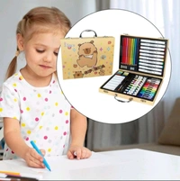 Arikaecommerce Cute Capybara Art & Craft Kit for Kids - 53 Colour Set