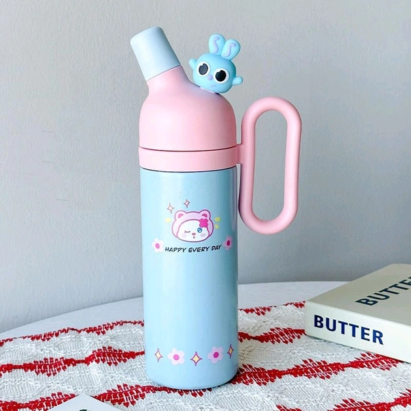 Sipper Tumbler
with Handle & Straw 800 ml PlasticSipper - Pink
