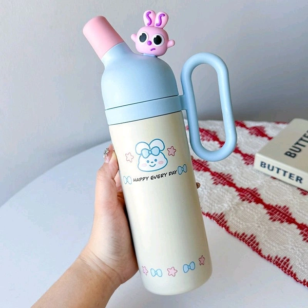 Sipper Tumbler
with Handle & Straw 800 ml PlasticSipper - Blue