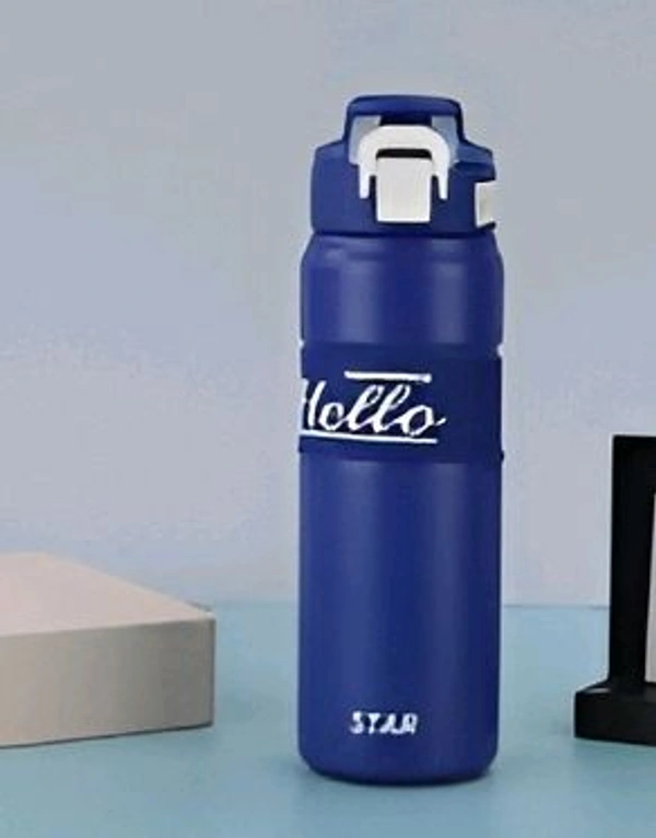 bottle & lamp & Watchs - Blue