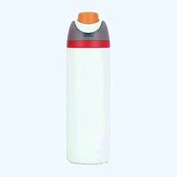 Water Bottle with Portable Lid
Metal Vacuum Insulated... - Brown