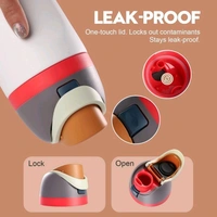 Water Bottle with Portable Lid
Metal Vacuum Insulated... - Brown