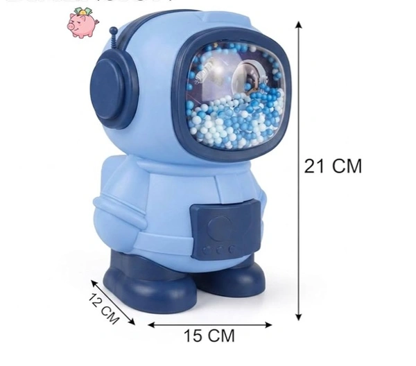 Astronaut Piggy Bank Money Saver Toy for
Attractive Big Size Cartoon Space ATM Coin Saving Box with Password Lock Gullak for Boys | Girls Birthday Gift Education & Decoration