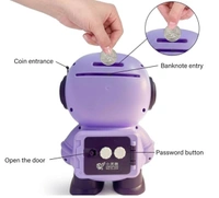 Astronaut Piggy Bank Money Saver Toy for
Attractive Big Size Cartoon Space ATM Coin Saving Box with Password Lock Gullak for Boys | Girls Birthday Gift Education & Decoration