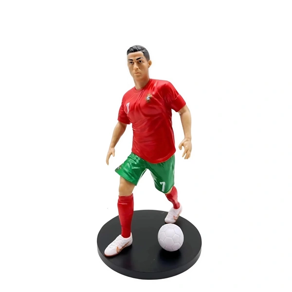 Mayatra's Football Player Figure - Ronaldo PG Edition 18 cm - Premium Sports Action Figure for Fans, Kids & Collectors - Detailed Design, Ideal for Display & Gifting