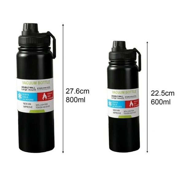 Stainless Steel Vacuum Water Bottle - pink