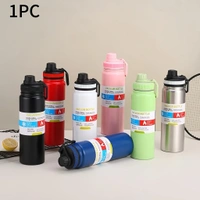 Stainless Steel Vacuum Water Bottle - red