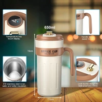 Arrow Insulated Office Coffe Mug - pink