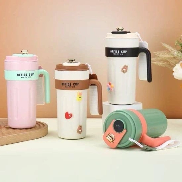 Arrow Insulated Office Coffe Mug - brown