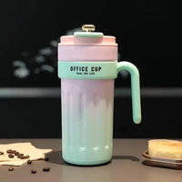 Temperature Display Coffee Mug - green