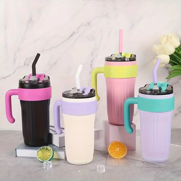 Insulated Travel Mug - white