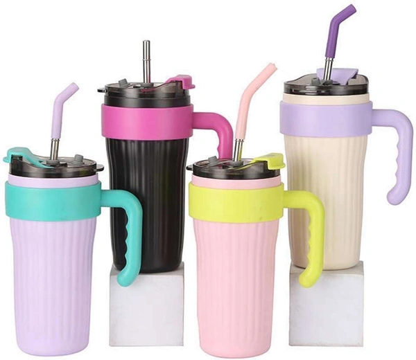 Insulated Travel Mug - white