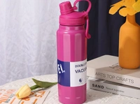 Insulated Stainless Steel Vaccum Bottles - pink