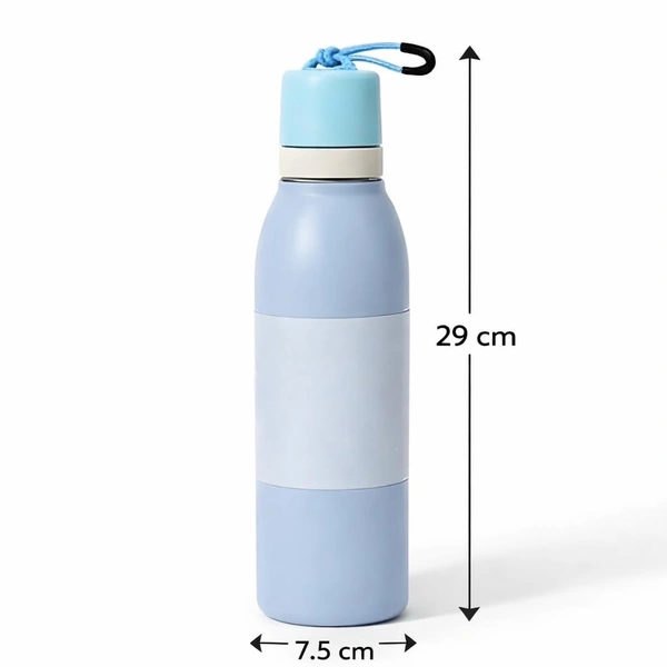 Double Wall Vaccum Water Bottles - blue
