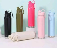 Double Wall Vaccum Insulated Sport Flask - green