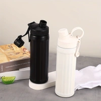 Double Wall Vaccum Insulated Sport Flask - green