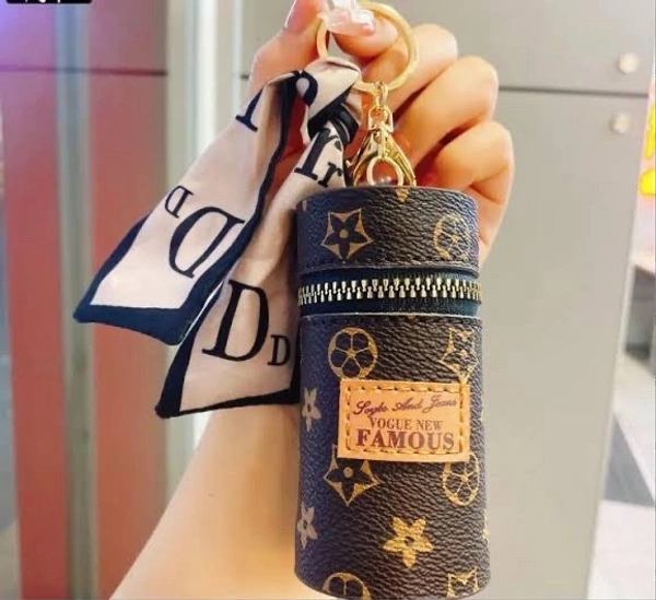 Coin Purse With Keychain