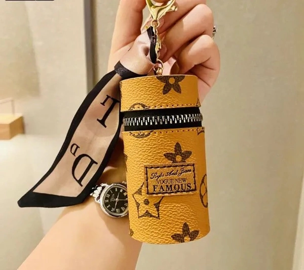 Coin Purse With Keychain