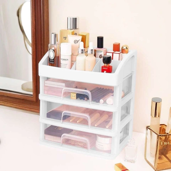 Cosmetic Organisers - white