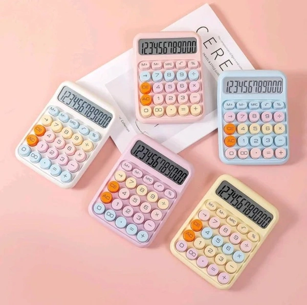 Electronic Calculators - pink