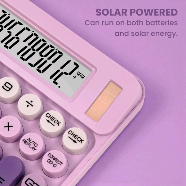 Electronic Calculators - purple