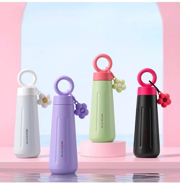 Bottle 450ml Loop Flower Charms