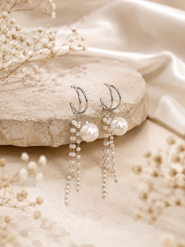 Pearl Long earrings 