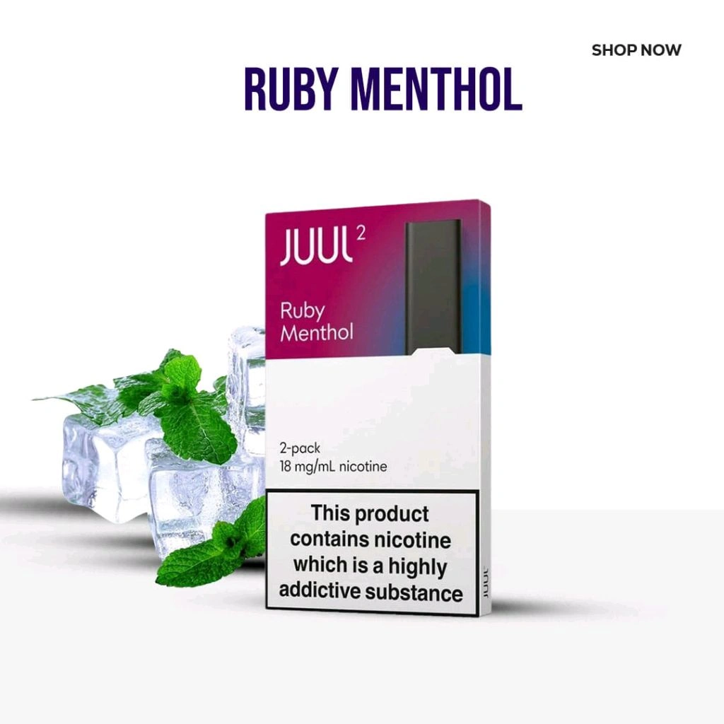 ruby menthol juul 2 OVNS JC01 Refillable Pods - Juul Compatible main image 1