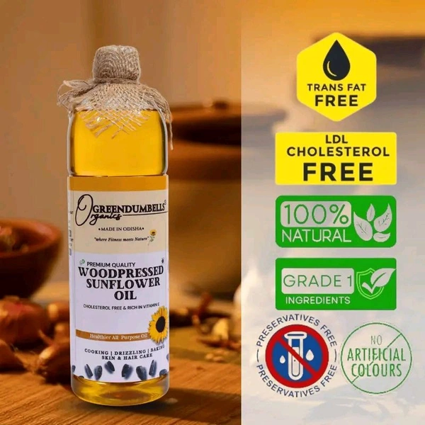 Kendujhar Cold Pressed Sunflower Oil | Natural & Unrefined