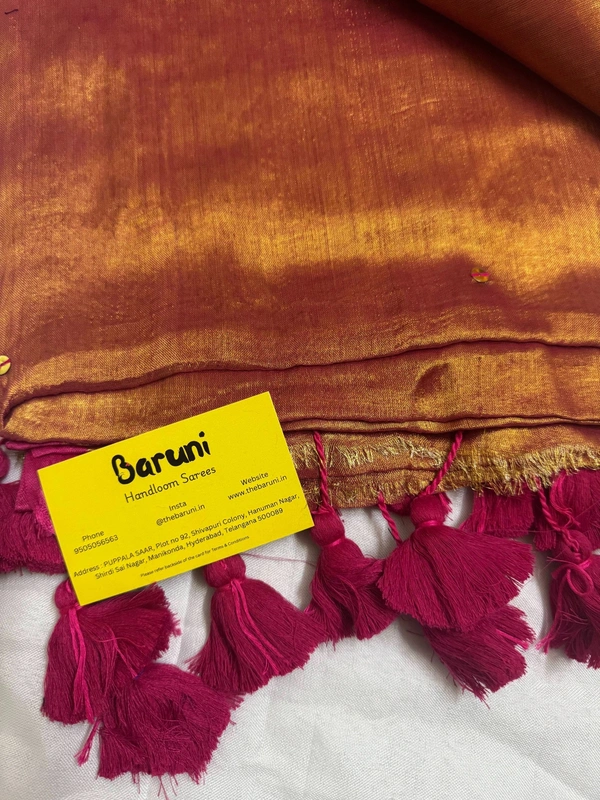 Mul Cotton Tissue saree