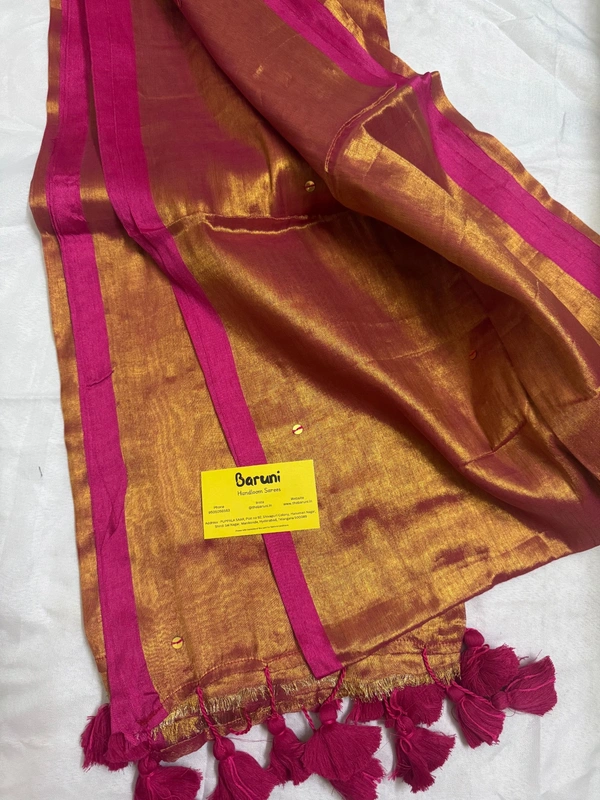 Mul Cotton Tissue saree