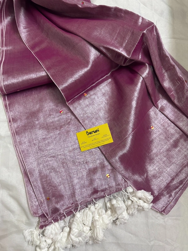 Mul Cotton Tissue Saree