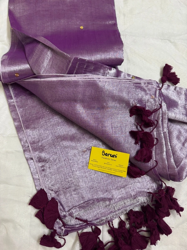 Mul Cotton Tissue Saree