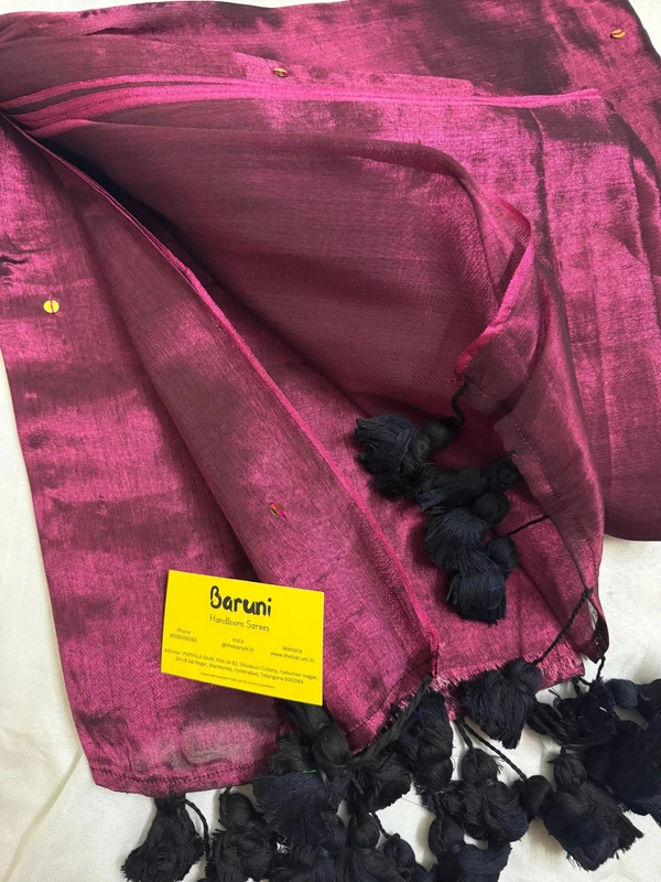 Mul Cotton Tissue Saree